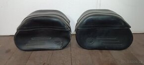 Kufry na motorku kožené