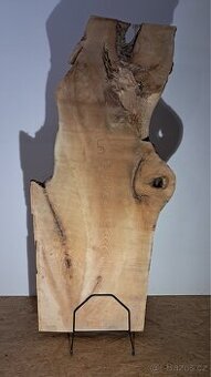 Javorové fošny - epoxidový stůl