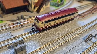 Vláčky N - lokomotiva diesel DB BR218