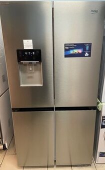 Nepoužitá americká lednice Beko GN1426240ZDXN