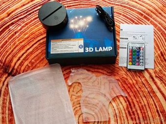 3D noční světlo Lightzz LZ-XMX06 Kůň - Nové