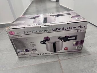 Tlakový hrnec GSW System Plus 6l
