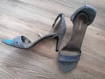 Dámské stříbrné plesové boty GRACELAND