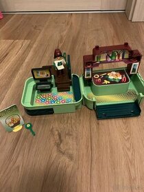 Igráček květinářka s květinářstvím