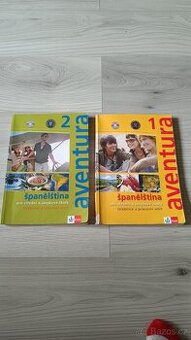 Učebnice a pracovní sešit Aventura 1,2