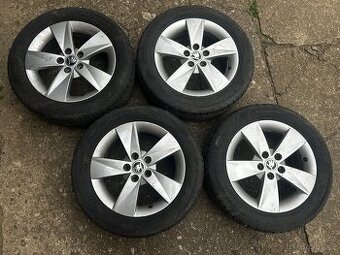 Sada letních kol Škoda (alu disky + pneumatiky)