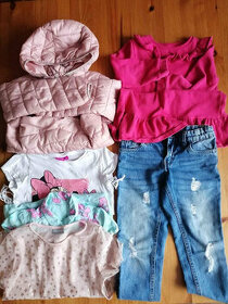Dívčí oblečení - set 7 kusů - 1