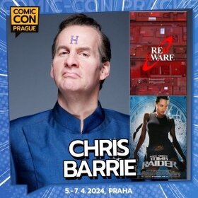 Focení Chris Barrie (Rimmer) na Comic Conu 6. 4. 2024
