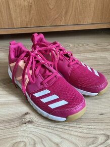 Růžové sportovní boty Adidas vel. 38 - 1