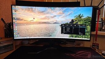 Gigabyte G34WQC 34" herní monitor 3440x1440 144Hz