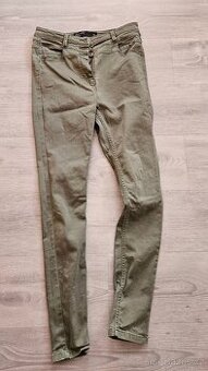 Next khaki džíny s vysokým pasem 14/42/L-XL