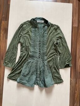 Khaki halenka, vel 2 cca S/M, Nougar