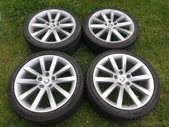 alu 18" Škoda Octavia III  225/40/18 letní,alu Alaris Škoda