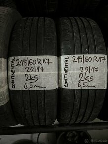 215/60R17 CONTINENTAL