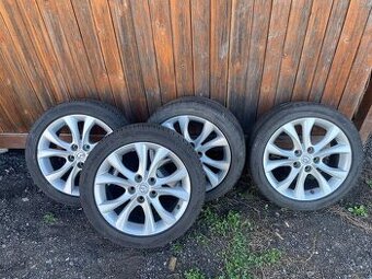 alu kola Mazda 17" s letními pneu 205/50 R17