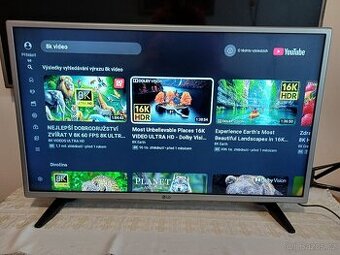 Smart TV LG 32LH570-úhlopříčka 80cm, Wi-Fi, DVBT2