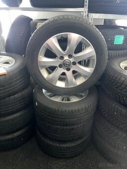 Alu kola 5x110 r16 + letní pneu Michelin