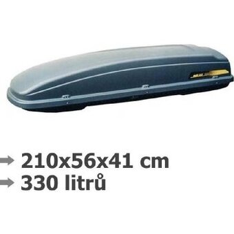 Hakr Relax 330 střešní box