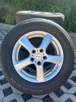 Alu kola 5x 114,3 s letní sadou.