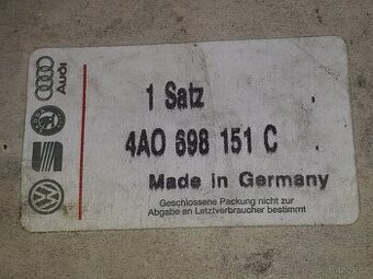 Brzdové platničky Audi A6 C4