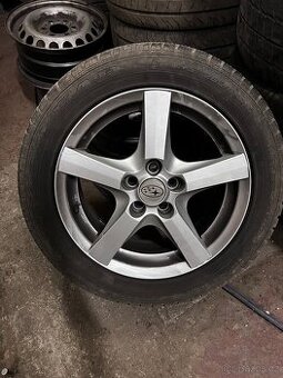 Alu kola + zimní pneu 205/55 R16 SUBARU
