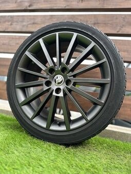 Alu kola 5x112 r18 s pneu (turbl)