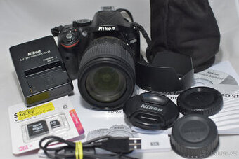 NIKON D5200 + AF-S NIKKOR 18-105 DX VR + PŘÍSLUŠ.