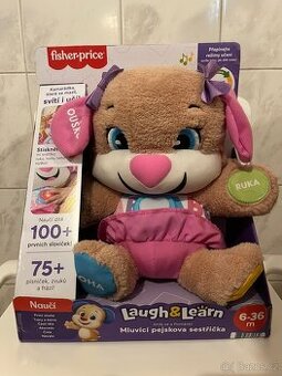 Fisher-Price Mluvící pejskova sestřička CZ.