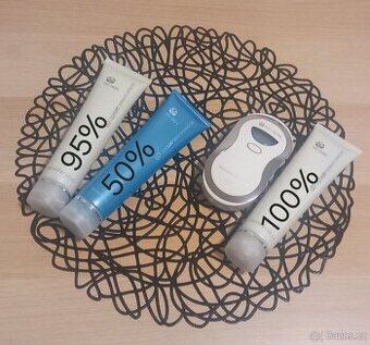 Galvanická žehlička na tělo+krémy