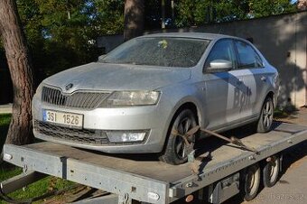 Škoda Rapid 1.6TDI 77kW klima park výhřev ALU