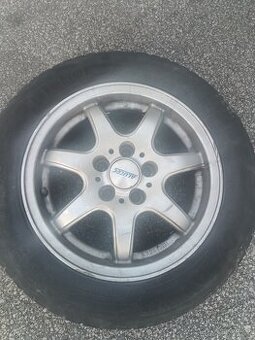 ALU 5x100 14" fabia letní obutí 185/65