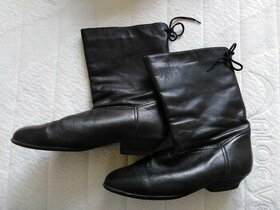 dámské kožené kozačky 39