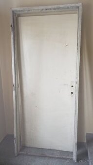 Ocelová zárubeň pro zdění se dvermi 80L