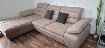 Sedací souprava rozkládací s úložným prostorem