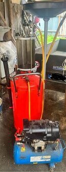 Olejová jímka s odsáváním – univerzální, s výpustným ventile