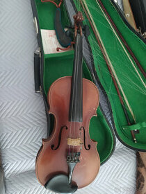 Staré housle a staré pouzdro