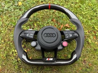 AUDI R8 VOLANT SPORTOVY --- START/STOP - DRIVE SELECT karbon