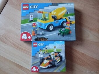 Lego city náklaďák a závodní auto