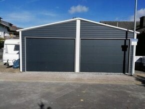 Plechová garáž 7x9m