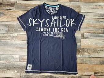 Camp David tmavě modré tričko