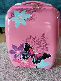 Cestovní kufr pro děti na kolečkách "Butterfly"