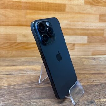iPhone 15 Pro 256GB, černý, eSIM (rok záruka)
