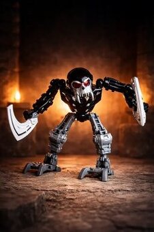 LEGO Bionicle bojovník s dvojitou čepelí