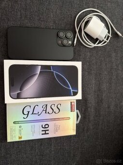 IPhone 16 Pro Max 256GB – TOP STAV, ZÁRUKA