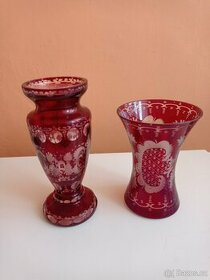 Egermann rubínové sklo