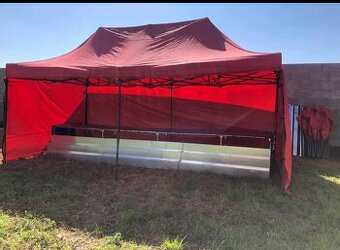 Kompletní prodejní stánek až 12 m – ideální na trhy