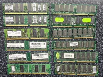RAM moduly DDR, DDR2