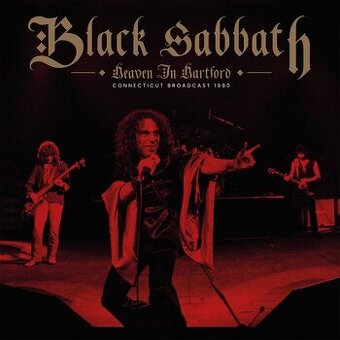 2LP BLACK SABBATH-Heaven In Hartford,(zelepené) - 1