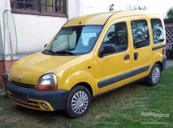 Renault Kangoo -  lp dveře, prední kapota......