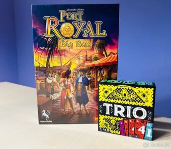 Deskové hry: Port Royal: Big box, TRIO